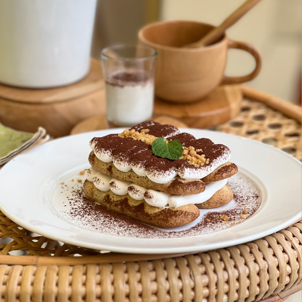 Poured Tiramisu